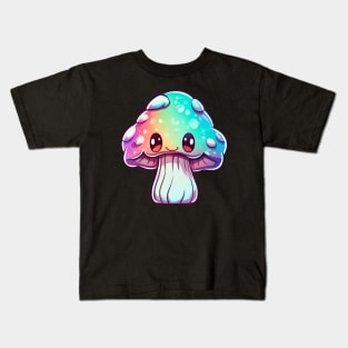 Cute Psychedelic Mushroom Kids T-Shirt